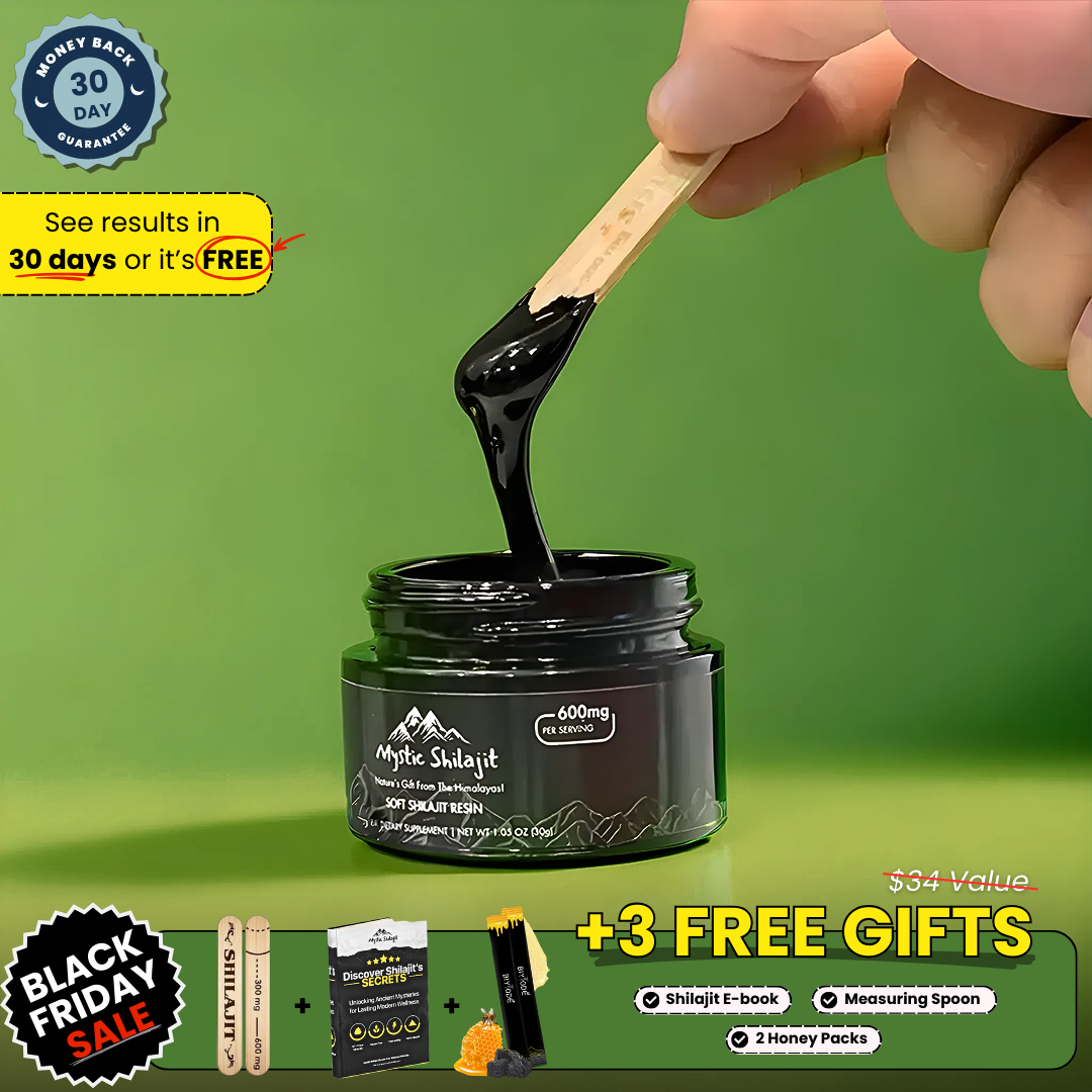 Early Black Friday Sale Natural Shilajit Resin